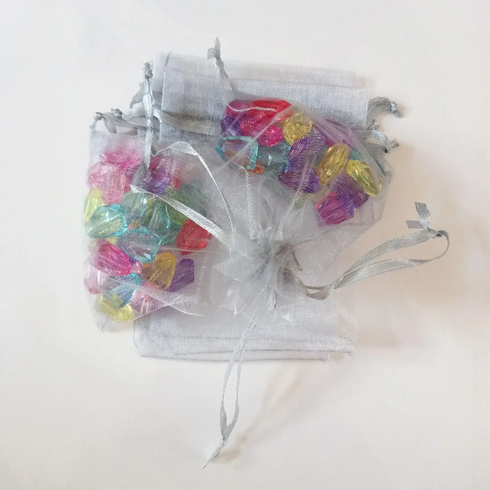 Gray Organza Bag 100pcs Jewelry Packaging Display Jewelry Pouch Gift Bags Wedding Drawstring Bag Woman Gift Storage Display Bags
Gray Organza Bag 100pcs Jewelry Packaging Display Jewelry Pouch Gift Bags Wedding Drawstring Bag Woman Gift Storage Display Bags