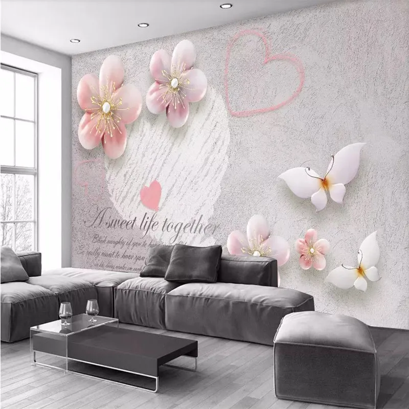 Custom 3d mural stereo jewelry plum TV background wall painting decorative painting wallpaper mural photo wallpaper
Custom 3d mural stereo jewelry plum TV background wall painting decorative painting wallpaper mural photo wallpaper