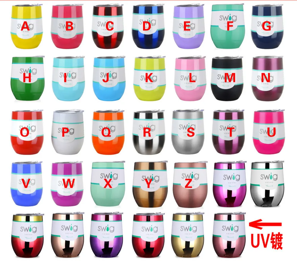 Swig Eggshell Cup 12oz Stainless Steel Wine Tumblers Vacuum Cup Beer Mug Drinkware
Swig Eggshell Cup 12oz Stainless Steel Wine Tumblers Vacuum Cup Beer Mug Drinkware