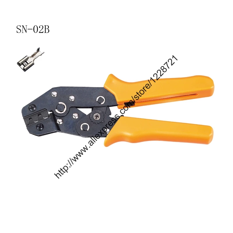 SN-02B Terminals crimping pliersTAB 4.8 6.3 terminals pliers mini crimp tool 0.5-2.5 mm2 AWG20-13 molex crimping tool
SN-02B Terminals crimping pliersTAB 4.8 6.3 terminals pliers mini crimp tool 0.5-2.5 mm2 AWG20-13 molex crimping tool