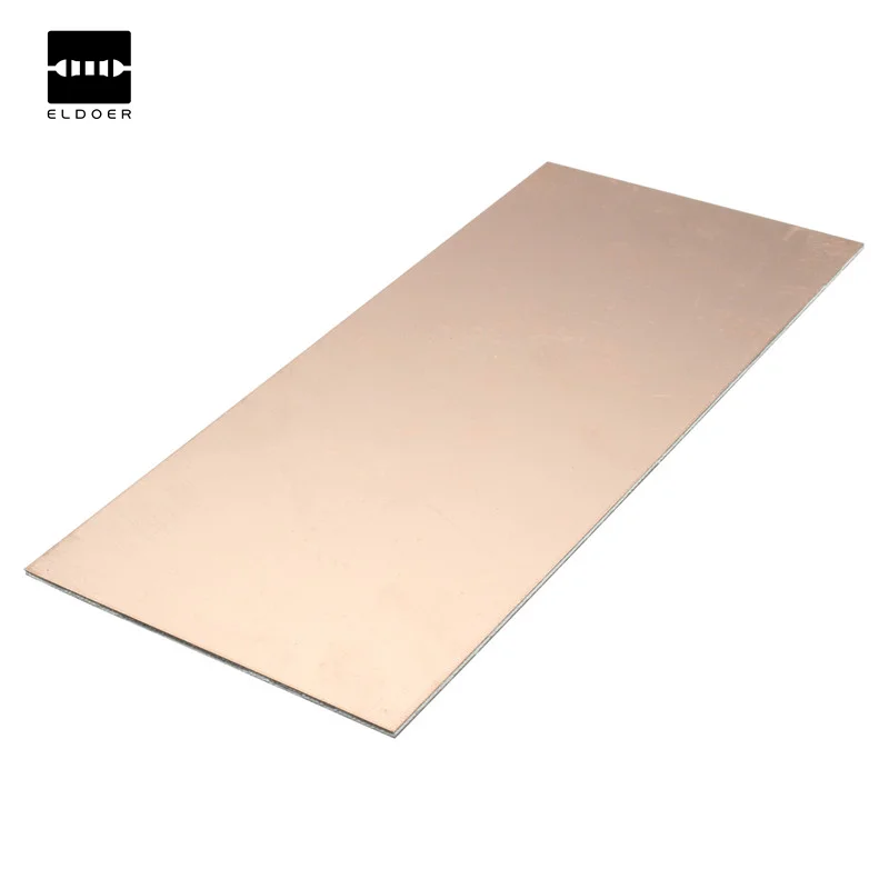 1PC 100x220x1.5mm Double Sided Copper Clad Plate PCB Circuit Board FR4 Laminate Brand new durable in use New Electric Boards
1PC 100x220x1.5mm Double Sided Copper Clad Plate PCB Circuit Board FR4 Laminate Brand new durable in use New Electric Boards
