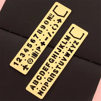 1pc Metal Hollow Straight Ruler Number Letter Pattern Bookmark Kawaii Stationery Papeleria Metal Drawing Template Measuring Tool
1pc Metal Hollow Straight Ruler Number Letter Pattern Bookmark Kawaii Stationery Papeleria Metal Drawing Template Measuring Tool