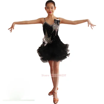 Latin Competition Dance Skirt Tutu Girls Luxuriant Large Size Custom Made Children Stage Sumba Runma Latin Dancing Wear
Latin Competition Dance Skirt Tutu Girls Luxuriant Large Size Custom Made Children Stage Sumba Runma Latin Dancing Wear