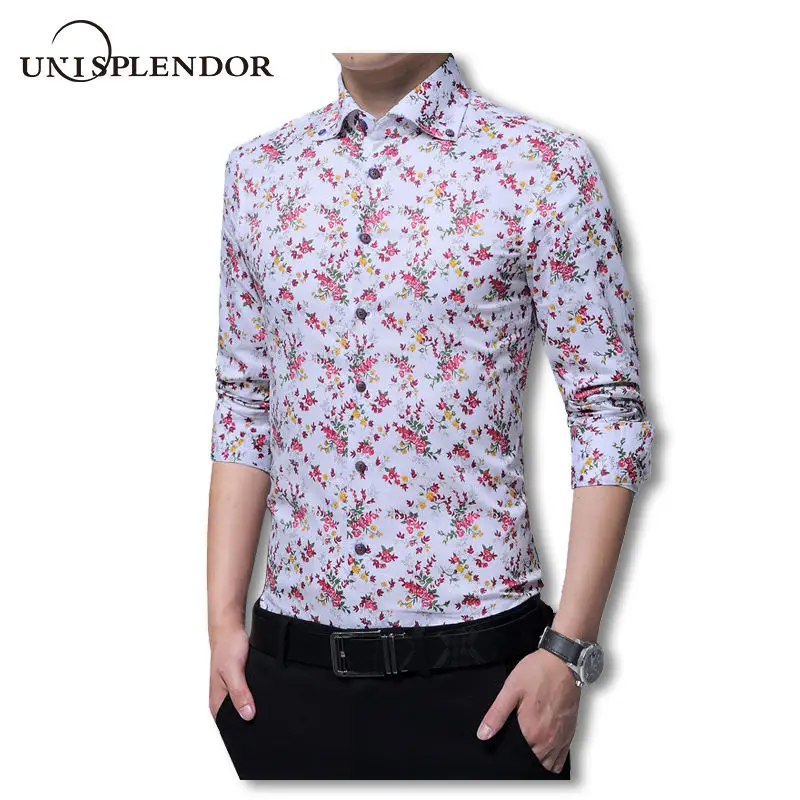 2019 New Arrival Men Floral Printed Casual Vacation Style Mens Shirts Cool Cotton Slim Male Shirts Long Sleeve Man Shirt YN10188
2019 New Arrival Men Floral Printed Casual Vacation Style Mens Shirts Cool Cotton Slim Male Shirts Long Sleeve Man Shirt YN10188