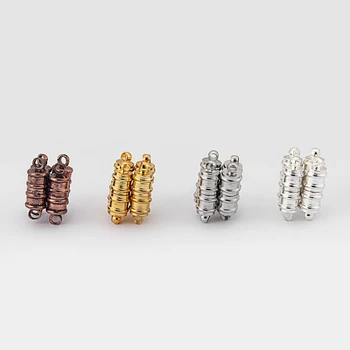 5 Sets Screw Thread Strong Magnetic Clasp Bracelet Findings For 2mm Leather Cord For DIY Bracelet Finding 17.5*6mm
5 Sets Screw Thread Strong Magnetic Clasp Bracelet Findings For 2mm Leather Cord For DIY Bracelet Finding 17.5*6mm