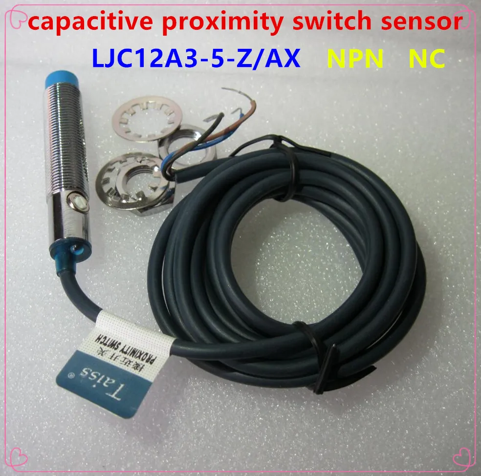 High Quality M12 Three Wire DC6-36V NPN NC 1-5mm distance measuring capacitive proximity switch sensor - LJC12A3-5-Z/AX
High Quality M12 Three Wire DC6-36V NPN NC 1-5mm distance measuring capacitive proximity switch sensor - LJC12A3-5-Z/AX