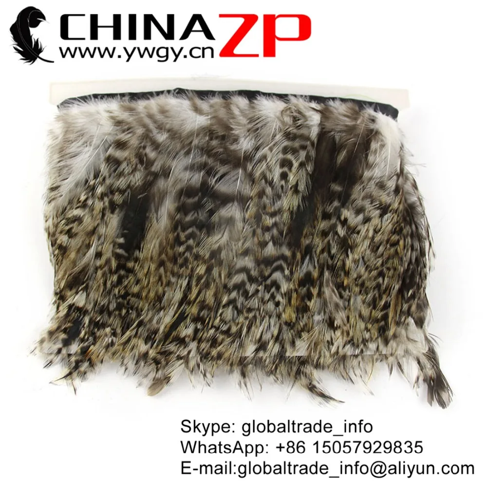 CHINAZP Factory 10yards/lot Selected Good Quality Natural Grizzly Neck Hackle Feather Fringe Trim
CHINAZP Factory 10yards/lot Selected Good Quality Natural Grizzly Neck Hackle Feather Fringe Trim