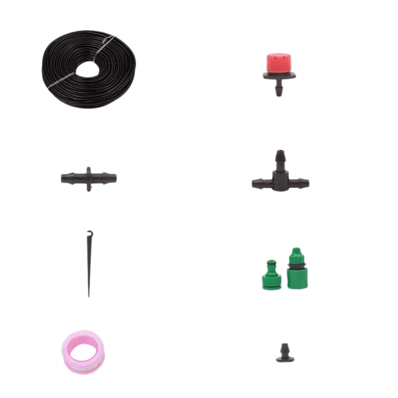 New-30M Micro-Sprinklers Spray Water Cooling Moisturizer Water Irrigation Automatic Watering Kit Set Drip Irrigation Garden Wa
New-30M Micro-Sprinklers Spray Water Cooling Moisturizer Water Irrigation Automatic Watering Kit Set Drip Irrigation Garden Wa