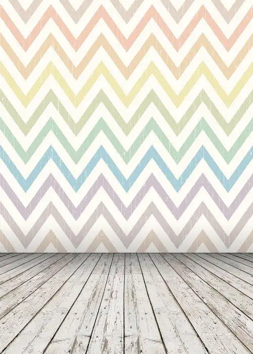 5x7FT Colored Zigzag Wallpaper Wooden Floor Vinyl Backdrop Photography Studio Vinyl Children Props Photo Backgrounds
5x7FT Colored Zigzag Wallpaper Wooden Floor Vinyl Backdrop Photography Studio Vinyl Children Props Photo Backgrounds