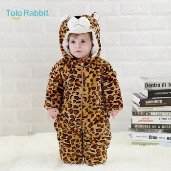 0-2Y Super Thick Newborn baby rompers warmer Flannel Baby boy clothes Jumpsuit costume Baby garment Leopard animal Rompers DC01
0-2Y Super Thick Newborn baby rompers warmer Flannel Baby boy clothes Jumpsuit costume Baby garment Leopard animal Rompers DC01