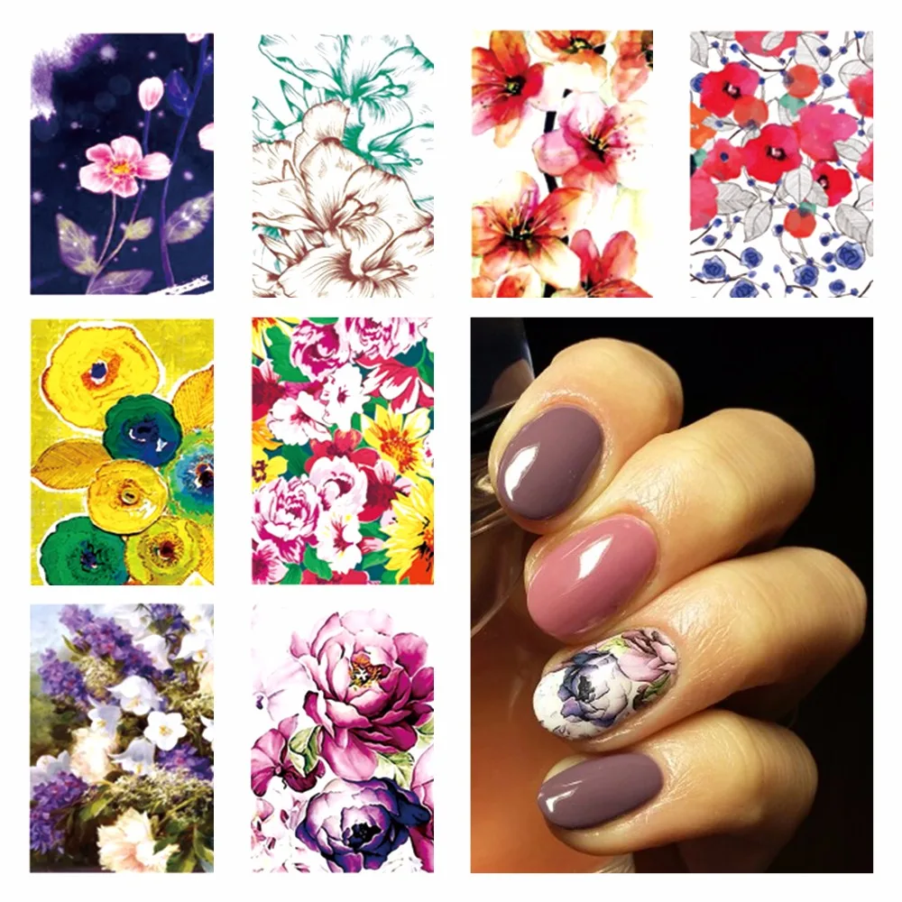 FWC Hot DIY Designs Nail Art Beauty Flower Water Stickers Nails Decoration Decals Tools
FWC Hot DIY Designs Nail Art Beauty Flower Water Stickers Nails Decoration Decals Tools