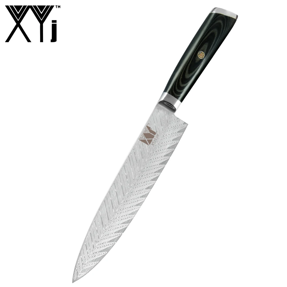 XYj High Hardness Japanese 67 Layers VG10 Damascus Steel Kitchen Knife Professionl Chef Kitchen Knife Ultra Sharp G10 Handle
XYj High Hardness Japanese 67 Layers VG10 Damascus Steel Kitchen Knife Professionl Chef Kitchen Knife Ultra Sharp G10 Handle