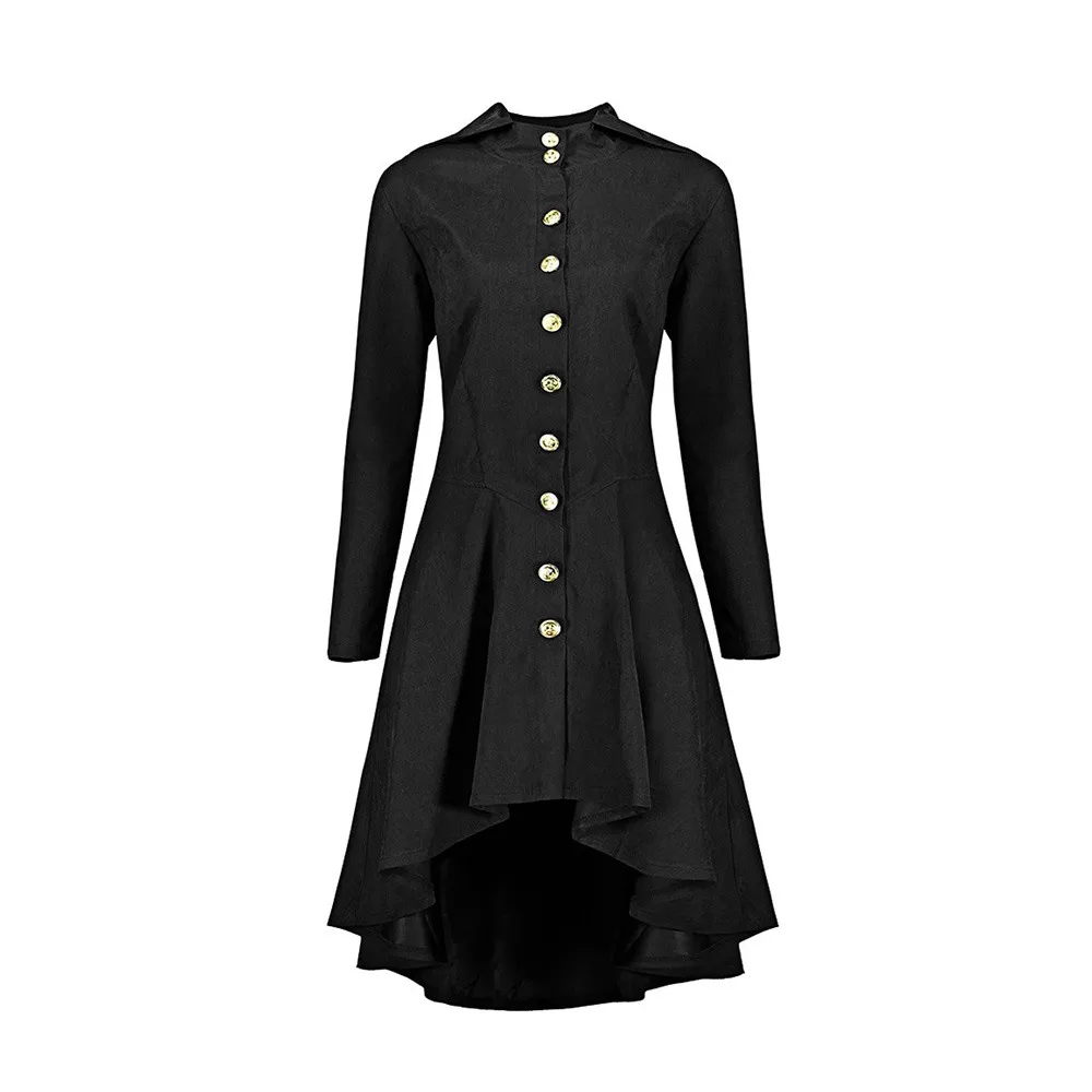 2018 Fall Gothic Vintage Casual Office Lady Plus Size Women Long Trench Coats Loose Hooded Plain Button Pocket Bow Green Coats
2018 Fall Gothic Vintage Casual Office Lady Plus Size Women Long Trench Coats Loose Hooded Plain Button Pocket Bow Green Coats