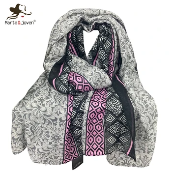 Marte&JovenClassic Ethnic Style Printing Polyester Scarf Pashmina for Women Fashion Soft Autumn/Winter Warm Shawls Wraps Ladies
Marte&JovenClassic Ethnic Style Printing Polyester Scarf Pashmina for Women Fashion Soft Autumn/Winter Warm Shawls Wraps Ladies
