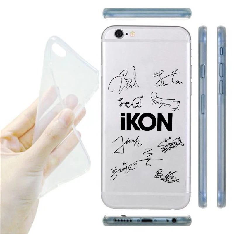 BZWGL IKON signature Phone Case for iPhone 5s 6 7 8 Plus X tpu Transparent soft cover for samsung s7 s8 edge case
BZWGL IKON signature Phone Case for iPhone 5s 6 7 8 Plus X tpu Transparent soft cover for samsung s7 s8 edge case