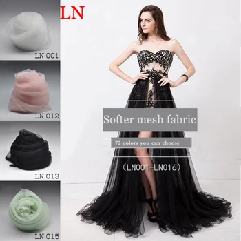 3m/lot Nylon, black and white super soft silky close personal Mesh fabric transparent handmade DIY wedding dress skirt gauze
3m/lot Nylon, black and white super soft silky close personal Mesh fabric transparent handmade DIY wedding dress skirt gauze