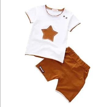 2018 Summer Baby Boy Clothes Set Casual Style Baby Star T-Shirt + Pants 2-piece Children Set
2018 Summer Baby Boy Clothes Set Casual Style Baby Star T-Shirt + Pants 2-piece Children Set