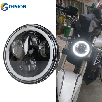 5.75 inch led headlights halo Ring angel eyes 5 3/4'' motorcycle H4 headlamp for h-arley Sportster Iron 883 1200 Dyna
5.75 inch led headlights halo Ring angel eyes 5 3/4'' motorcycle H4 headlamp for h-arley Sportster Iron 883 1200 Dyna