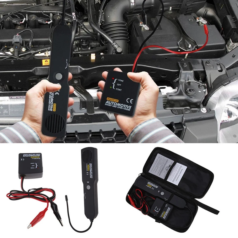 1 Set High Quality Automotive Short Open Finder Cable Wire Circuit Tracker Tester Car Electrical Tester Diagnostic Repair Tools
1 Set High Quality Automotive Short Open Finder Cable Wire Circuit Tracker Tester Car Electrical Tester Diagnostic Repair Tools