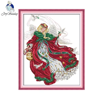 Joy Sunday The Flying Pigeon Angel Pattern Printed Counted CrossStitch 11CT 14CT DIY Cross Stitch Kit For Embroidery Needlework
Joy Sunday The Flying Pigeon Angel Pattern Printed Counted CrossStitch 11CT 14CT DIY Cross Stitch Kit For Embroidery Needlework