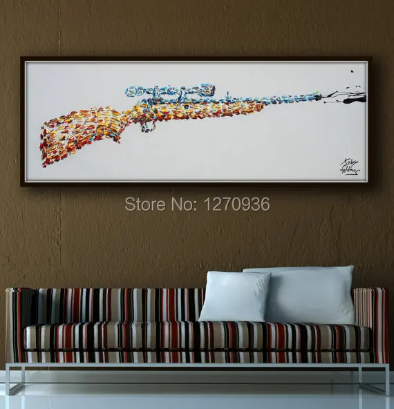 Knife Strong Hand Painted Oil Painting on Canvas Home Decor Picture Police Guns Field Guns Abstract Painting Wall Art
Knife Strong Hand Painted Oil Painting on Canvas Home Decor Picture Police Guns Field Guns Abstract Painting Wall Art