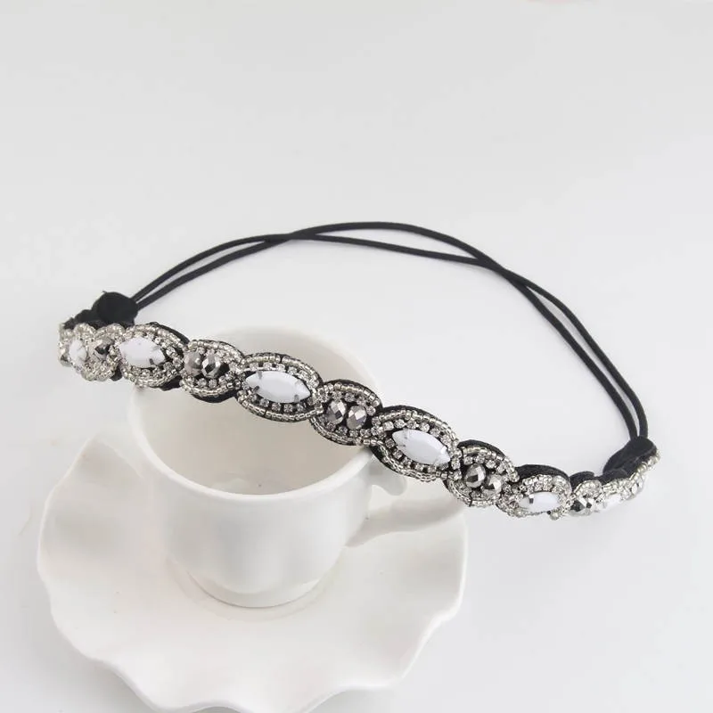 Rhinestone Crystal Women Headbands Handmade Full Beads Elastic Hair Bands Hair Jewelry wedding hair accessories 3H1001
Rhinestone Crystal Women Headbands Handmade Full Beads Elastic Hair Bands Hair Jewelry wedding hair accessories 3H1001