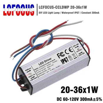 Lighting Transformers 20-36x1W LED Driver 20-36W Constant Current 300mA 20 24 28 30 32 36 W Watt Waterproof IP67 Power Supply
Lighting Transformers 20-36x1W LED Driver 20-36W Constant Current 300mA 20 24 28 30 32 36 W Watt Waterproof IP67 Power Supply