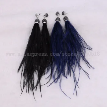 10 pairs earrings feather earrings Ostrich feather custom jewelry handcrafted thin round Gems stone jewelry 2822
10 pairs earrings feather earrings Ostrich feather custom jewelry handcrafted thin round Gems stone jewelry 2822