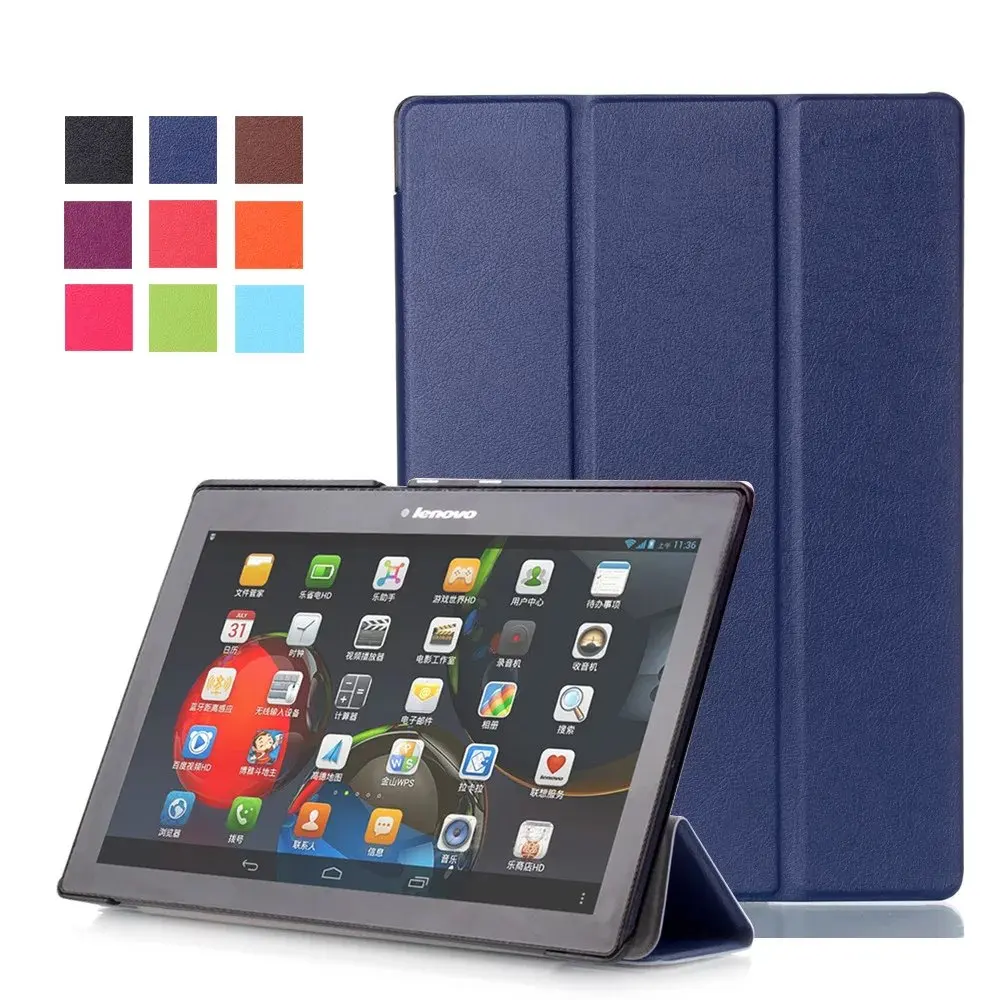 3-Folder Smart For Lenovo Tab3 X70L X70F Case Cover Tablet For Lenovo Tab 2 A10-70 A10-70F A10-70L Tablet 10.1 PU Leather Case
3-Folder Smart For Lenovo Tab3 X70L X70F Case Cover Tablet For Lenovo Tab 2 A10-70 A10-70F A10-70L Tablet 10.1 PU Leather Case