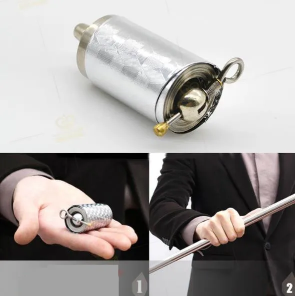 Hot Sale Appearing Cane Metal Silver Stage Magic Tricks Close Up Magic Pop out Wands Magia Toys,Joke,Classic Magie Funny
Hot Sale Appearing Cane Metal Silver Stage Magic Tricks Close Up Magic Pop out Wands Magia Toys,Joke,Classic Magie Funny