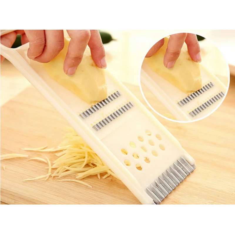 6 In 1 Multifunction Stainless Steel Vegetable Grater Slicing Vegetable Cutter Adjustable Carrot Grater Onion Dicer Cutting Tool
6 In 1 Multifunction Stainless Steel Vegetable Grater Slicing Vegetable Cutter Adjustable Carrot Grater Onion Dicer Cutting Tool