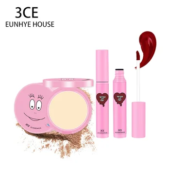 3CE Eunhye House Long Lasting Lipgloss Moisture Lipgloss+Whitening Brighten Loose Powder Puff 2 In 1 Mineral Powder Makeup Set
3CE Eunhye House Long Lasting Lipgloss Moisture Lipgloss+Whitening Brighten Loose Powder Puff 2 In 1 Mineral Powder Makeup Set