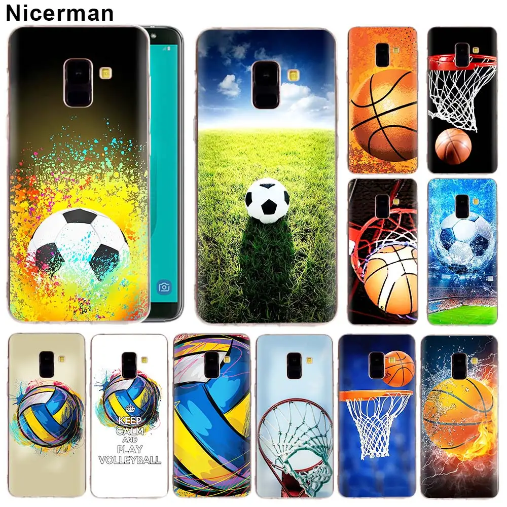 Clear Silicone Capa for Samsung Galaxy J8 J6 J4 Plus 2018 A50 A70 A80 Note 8 9 TPU Cover soccer ball basketball volleyball Soft
Clear Silicone Capa for Samsung Galaxy J8 J6 J4 Plus 2018 A50 A70 A80 Note 8 9 TPU Cover soccer ball basketball volleyball Soft