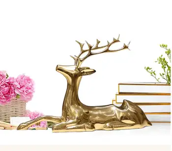 High-grade-TOP Master ART # HOME office TOP GOOD decorative art# handmade Auspicious lucky brass deer statue Sculpture wine rack
High-grade-TOP Master ART # HOME office TOP GOOD decorative art# handmade Auspicious lucky brass deer statue Sculpture wine rack