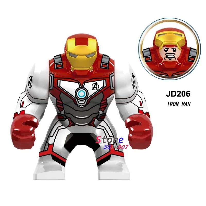 Single Marvel Avengers Endgame Big size Thanos Hulk Iron Man Hulkbuster Spiderman IronMan Thor building blocks Kids Toys
Single Marvel Avengers Endgame Big size Thanos Hulk Iron Man Hulkbuster Spiderman IronMan Thor building blocks Kids Toys