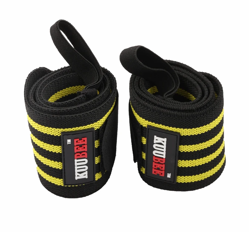 2Pcs Weight Lifting Straps Pressurized Sport Safety Elastic Wrist Bands Barbell Support Hand Wrist Wraps 2Pcs Weight Lifting Straps Pressurized Sport Safety Elastic Wrist Bands Barbell Support Hand Wrist Wraps