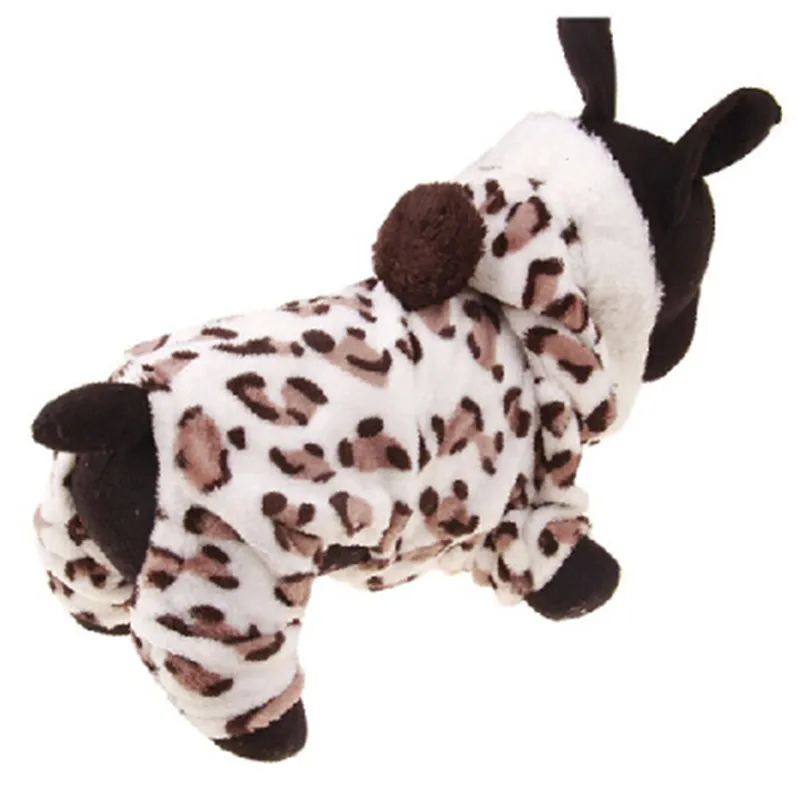 Coral Fleece leopard print pet dog pajamas nightgown clothing winter warm puppy doggy hoodie coat outfit wearing drop ship
Coral Fleece leopard print pet dog pajamas nightgown clothing winter warm puppy doggy hoodie coat outfit wearing drop ship