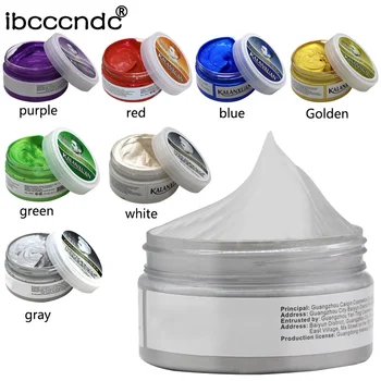 100g Stylish Grandma Gray Hair Wax 120g Does Not Hair Hurt Silver Gray One-Time Hair Dye Fifty Degrees Grey Hair Color Cream
100g Stylish Grandma Gray Hair Wax 120g Does Not Hair Hurt Silver Gray One-Time Hair Dye Fifty Degrees Grey Hair Color Cream