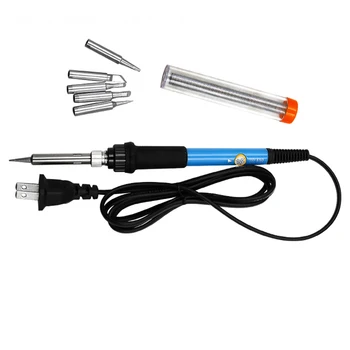 7Pcs 60W Electric Adjustable Temperature Soldering Iron Welding Gun Heat Pencil Kit Electric Soldering Irons
7Pcs 60W Electric Adjustable Temperature Soldering Iron Welding Gun Heat Pencil Kit Electric Soldering Irons