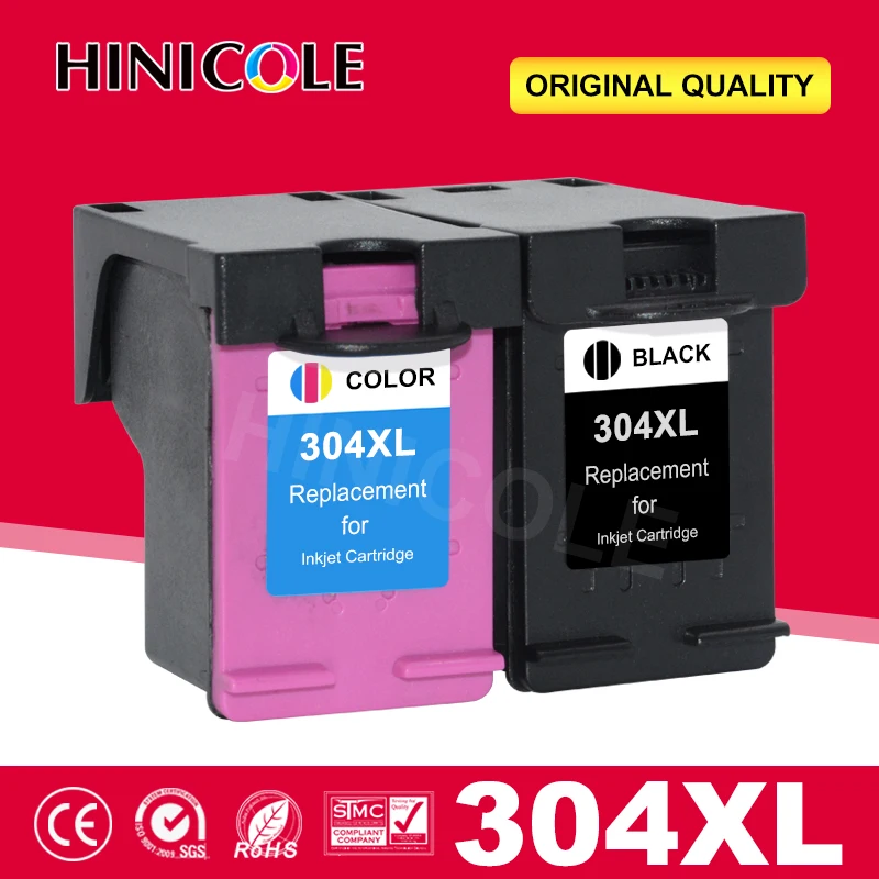 Чернильный картридж для принтера HP 304 XL Deskjet 2620 2630 2632 3720 3730 3758 Envy 5010 5020 5030 5032
Чернильный картридж для принтера HP 304 XL Deskjet 2620 2630 2632 3720 3730 3758 Envy 5010 5020 5030 5032