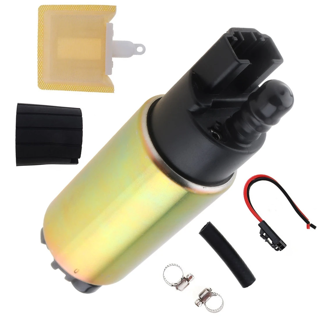 12V 255LPH Auto High Flow Electric Fuel Pump with Filter Installation Tool for Toyota Suzuki Honda Jeep KIA Hyundai Mitsubishi
12V 255LPH Auto High Flow Electric Fuel Pump with Filter Installation Tool for Toyota Suzuki Honda Jeep KIA Hyundai Mitsubishi
