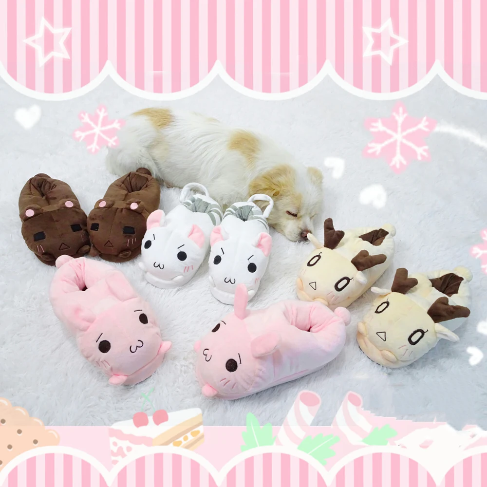 Super Cute Animals Warm Flats Bunny Rabbit Meow Cat Kitty Bear Reindeer Soft Women Indoor Floor Slippers Shoes Home Slippers
Super Cute Animals Warm Flats Bunny Rabbit Meow Cat Kitty Bear Reindeer Soft Women Indoor Floor Slippers Shoes Home Slippers