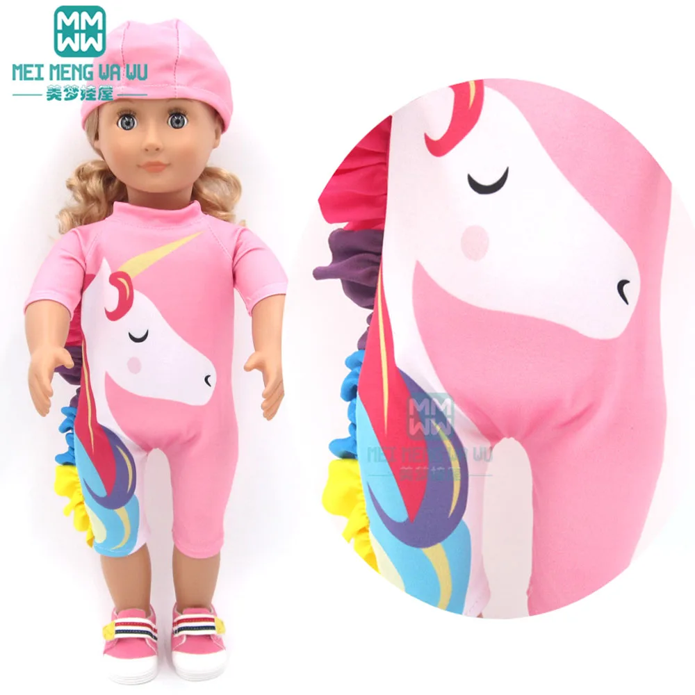 NEW Swimsuit Wetsuit Baby clothes for doll fit 43cm new born doll American baby Girl's gift
NEW Swimsuit Wetsuit Baby clothes for doll fit 43cm new born doll American baby Girl's gift
