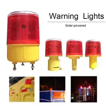 Solar Powered Traffic Warning Light LED Bulb Indicator Lamp for Construction Site Harbor Road Emergency Lighting
Solar Powered Traffic Warning Light LED Bulb Indicator Lamp for Construction Site Harbor Road Emergency Lighting