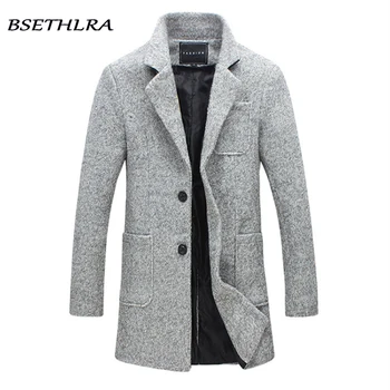 BSETHLRA 2020 Casual Trench Men Hot Sale Autumn Winter Jackets And Coats Slim Fit Solid 40% Wool Quality Fashion Brand Clothing
BSETHLRA 2020 Casual Trench Men Hot Sale Autumn Winter Jackets And Coats Slim Fit Solid 40% Wool Quality Fashion Brand Clothing