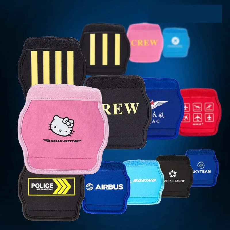 8 opitions Cover for Luggage's Handle Fabric Case Protective Glove Black / Pink / Red / Blue for Flight Crew Hostess Aviation
8 opitions Cover for Luggage's Handle Fabric Case Protective Glove Black / Pink / Red / Blue for Flight Crew Hostess Aviation