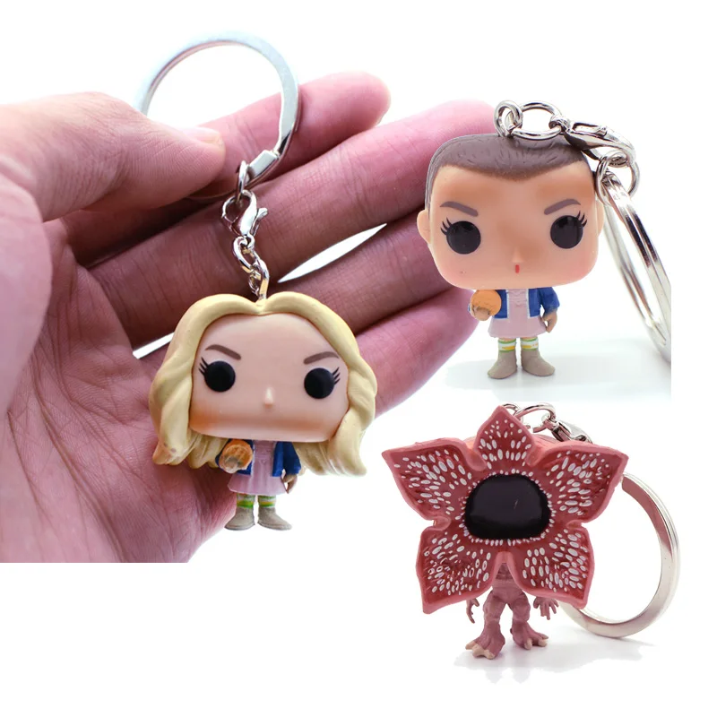 YIGOLE Stranger Things Theme Keychain Toys Action Figure Collectible Model Vinyl Dolls Keyring Children Gift Very Cute
YIGOLE Stranger Things Theme Keychain Toys Action Figure Collectible Model Vinyl Dolls Keyring Children Gift Very Cute