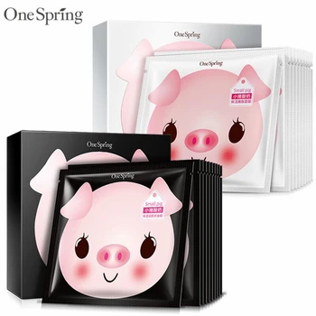OneSpring Small Pig Yogurt Hyaluronic acid Facial Mask Whitening Moisturizing Anti-aging Black Charcoal Face Mask Acne Treatment
OneSpring Small Pig Yogurt Hyaluronic acid Facial Mask Whitening Moisturizing Anti-aging Black Charcoal Face Mask Acne Treatment