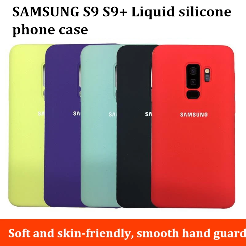 Original Samsung Galaxy S9 Liquid Silicone Cover case soft and silky Protective phone body back shell for Samsung S9 S9+ plus
Original Samsung Galaxy S9 Liquid Silicone Cover case soft and silky Protective phone body back shell for Samsung S9 S9+ plus