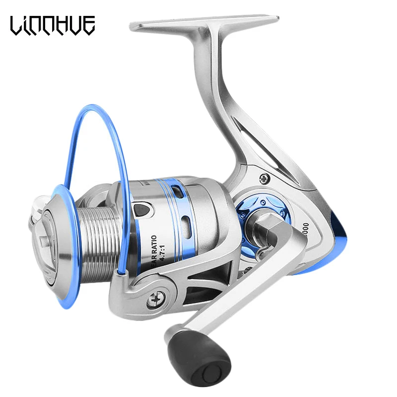 LINNHUE Spinning Reel 12BB+1 Stainless Steel 2000-4000 Right Left Hand Metal Coil Spool Ice Jigging Fishing Reel Spinning Pesca
LINNHUE Spinning Reel 12BB+1 Stainless Steel 2000-4000 Right Left Hand Metal Coil Spool Ice Jigging Fishing Reel Spinning Pesca